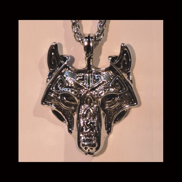 Viking Fenrir Wolf Pendant