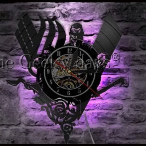 Vikings Illuminated Wall Clock