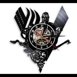Vikings Illuminated Wall Clock