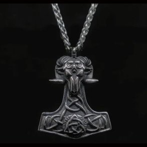 Vikings Thor Hammer celtic knot Pendant 