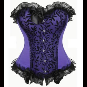 Vintage-Inspired Lace-Up Strapless Corset 