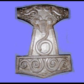 Wall Relief Thors Hammer