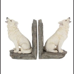 Wardens of the North White Wolf Bookends