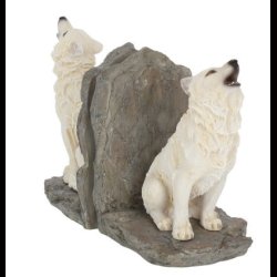 Wardens of the North White Wolf Bookends