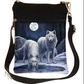 Warriors Of Winter Shoulder Bag (LP) 23cm by Lisa Parker