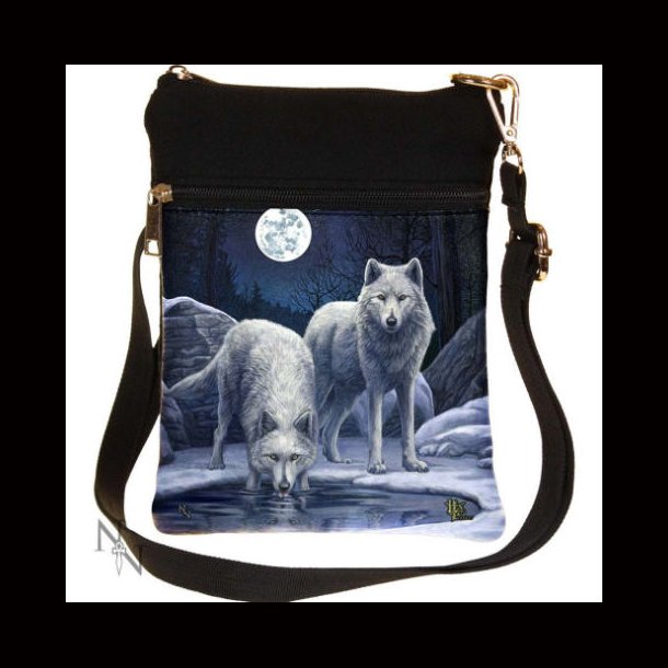 Warriors Of Winter Shoulder Bag (LP) 23cm by Lisa Parker
