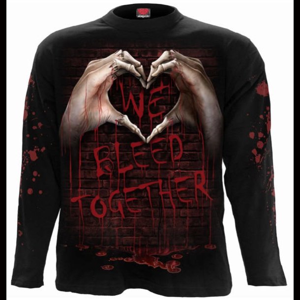 We Bleed Together Men's Long Sleeve T-Shirt,from Spiral Direct