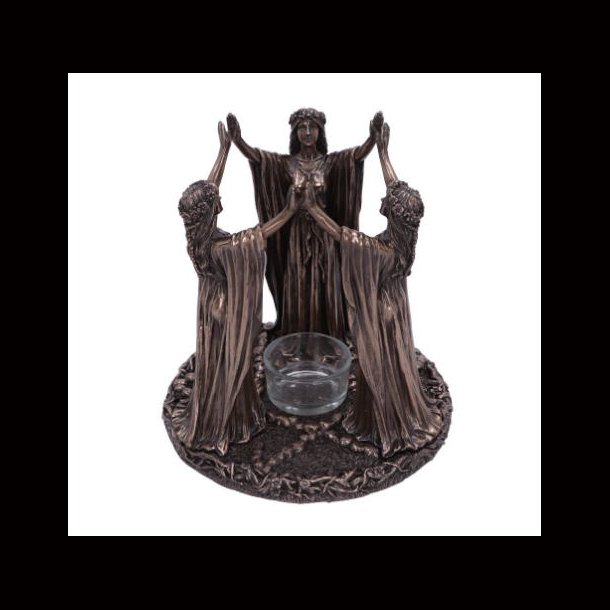 Wicca Ceremony Tea Light Holder 17cm