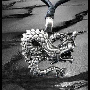 Winding Dragon Pendant