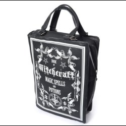 Witchcraft Book Handbag from Poizen Industries