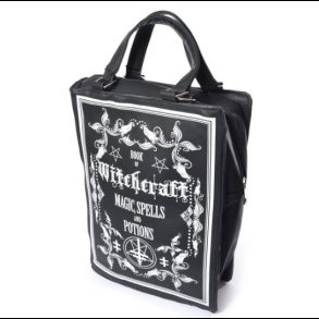 Witchcraft Book Handbag from Poizen Industries