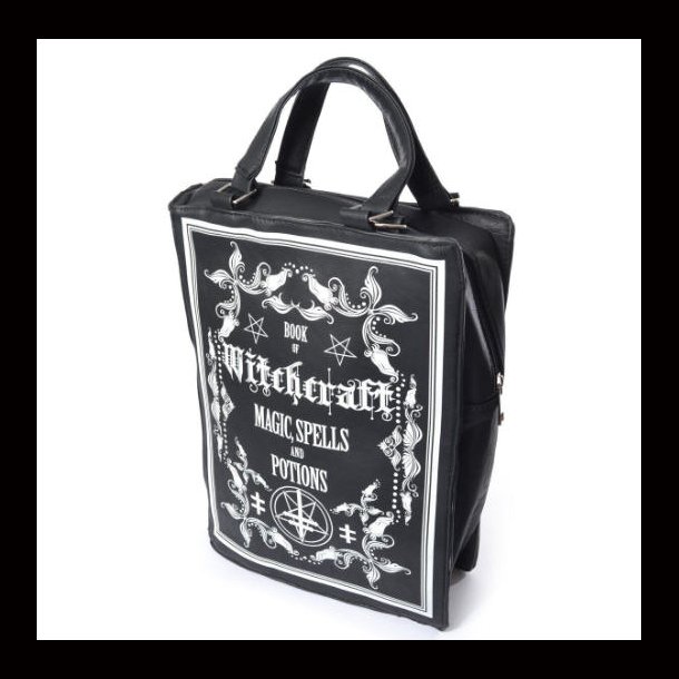 Witchcraft Book Handbag from Poizen Industries