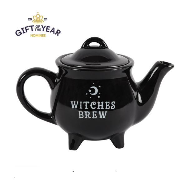 Witches Brew Ceramic Black Tea Pot