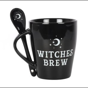 Witches Brew Mug and Spoon Set