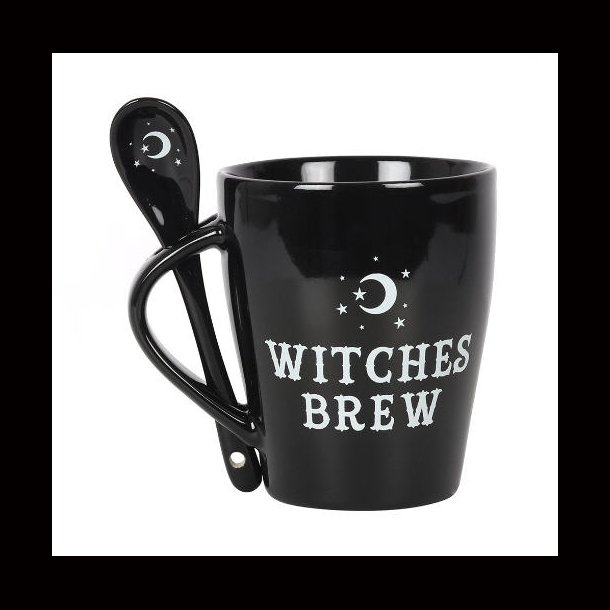 Witches Brew Mug and Spoon Set