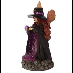 Witches Crystal Cave LED Backflow Incense Burner
