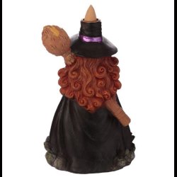 Witches Crystal Cave LED Backflow Incense Burner