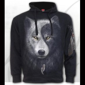 Wolf Chi - Side Pocket Hoody Black