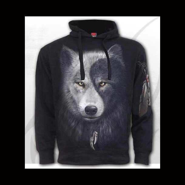 Wolf Chi - Side Pocket Hoody Black