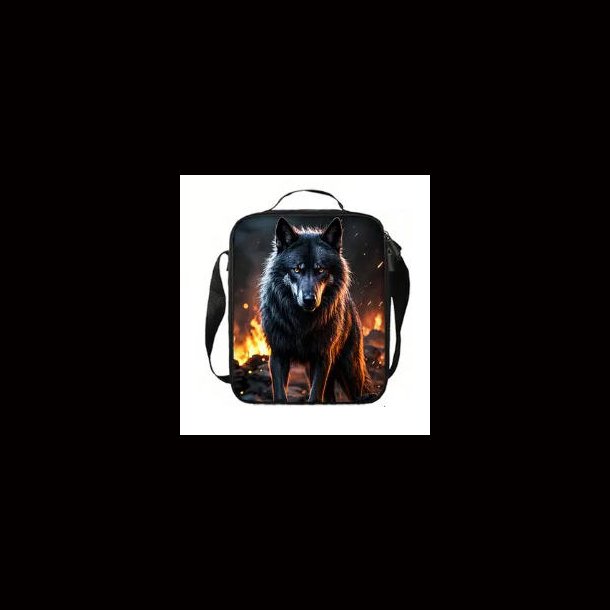 Wolf Design Insulated Lunch Bag 