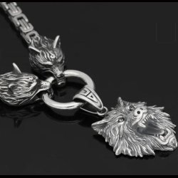 Wolf Head pendant