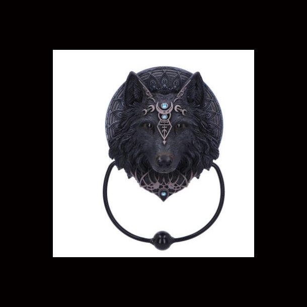 Wolf Moon Door Knocker 20.5cm