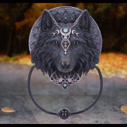 Wolf Moon Door Knocker 20.5cm