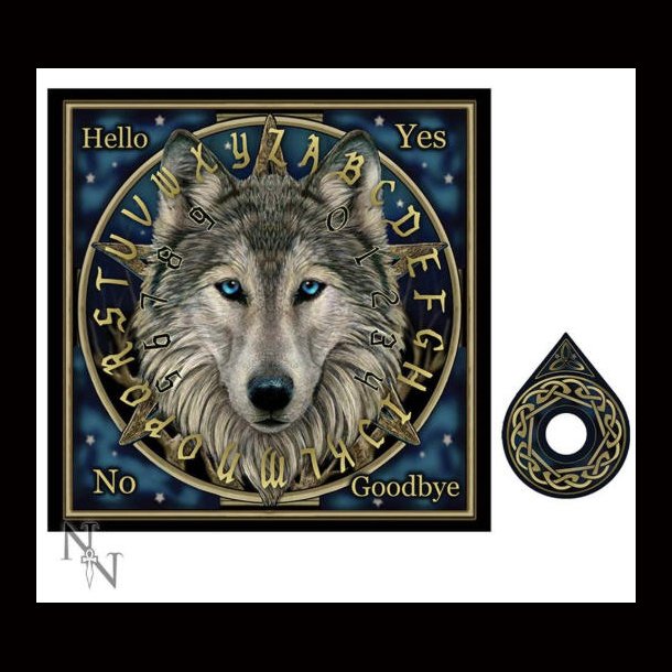 Wolf Spirit Board by Lisa Parker 38.5cm
