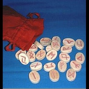 Wooden Rune Set