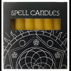 Yellow Spell Candles - Pack of 6