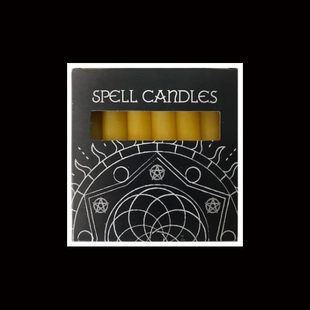 Yellow Spell Candles - Pack of 6
