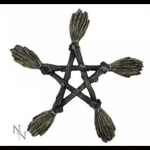 Broomstick Wall Plaque