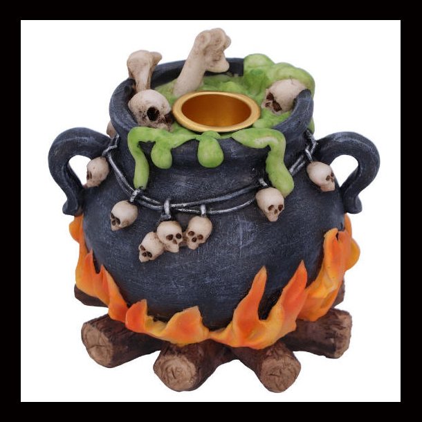 Bubbling Brew  Cauldron Incense Holder.