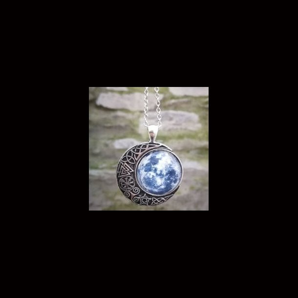 Celtic Moon Necklace