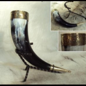Ceremonial Viking Drinking Horn
