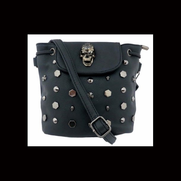 Gothic skull cross handbag