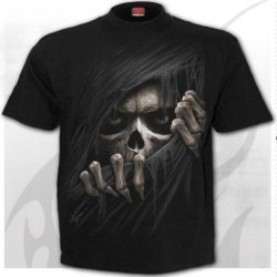 Grim Ripper T Shirt Black