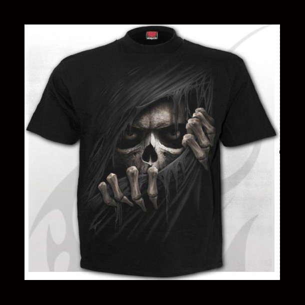 Grim Ripper T Shirt Black