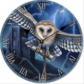 Lisa Parker Heart of the Storm Picture Clock