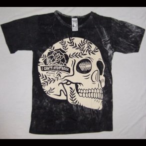 I Can't Stop Rock Stone Wash T shirt