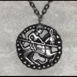 Medieval Warrior Pendant