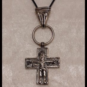 Medieval Warrior Cross Pendant