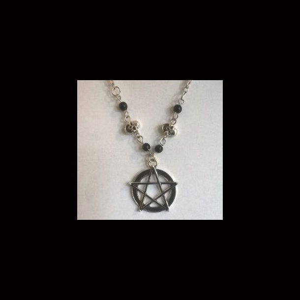 Pentagram Skull Necklace