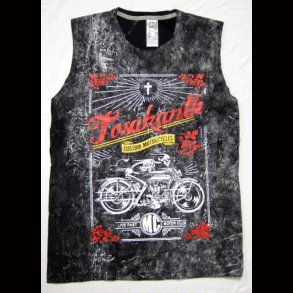 Tosakanth mc Stone Wash Vest Top