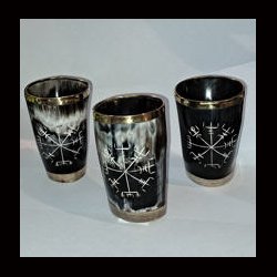Viking Horn Shot Glass