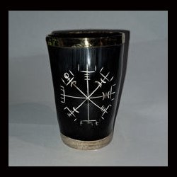 Viking Horn Shot Glass