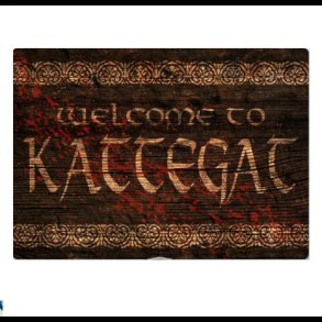 Welcome To Kattegat Retro Metal Sign