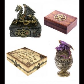 Kasser og opbevaring